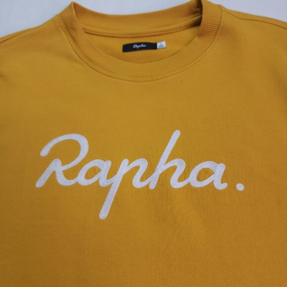 Rapha Bike Cycle Yellow Sweatshirt (L) - Picture 4 of 8